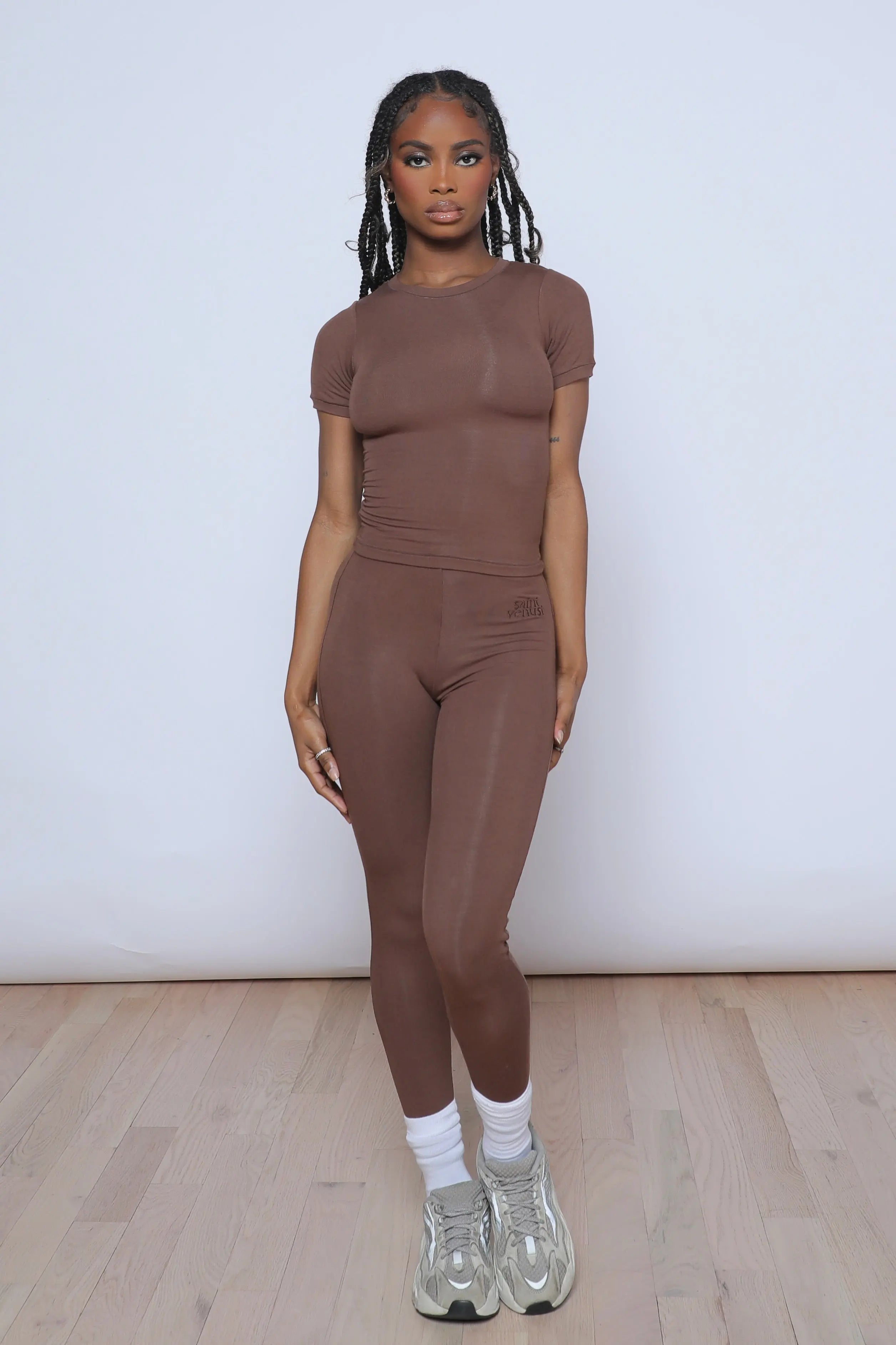 Essential Leggings - Cocoa SAINT VENUST