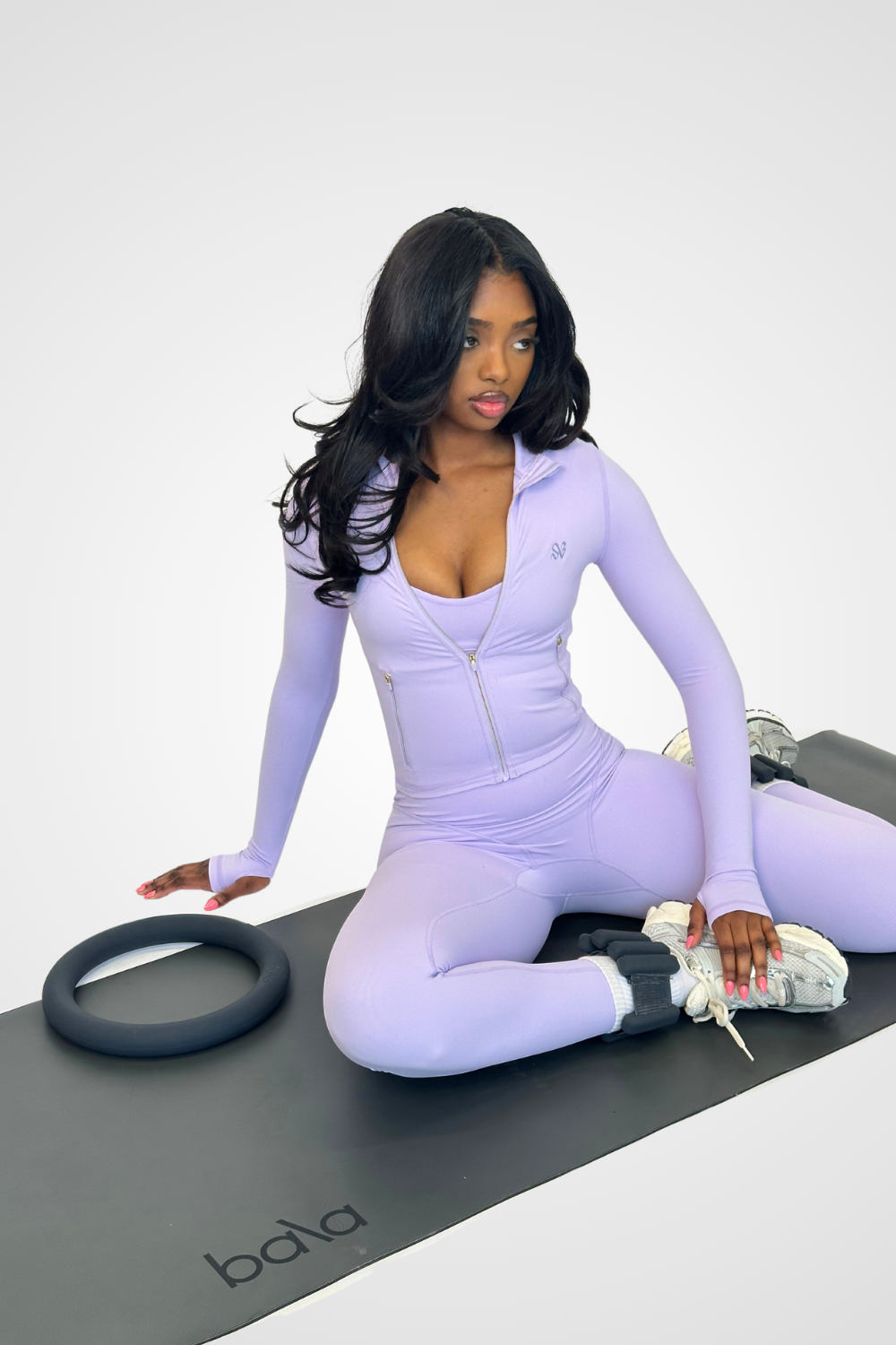 Balance Contour Leggings - Lilac