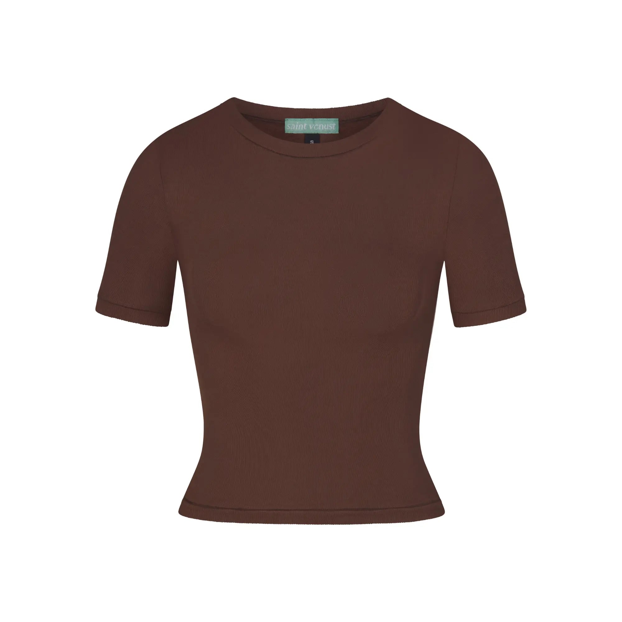 Essential Short Sleeve - Cocoa SAINT VENUST