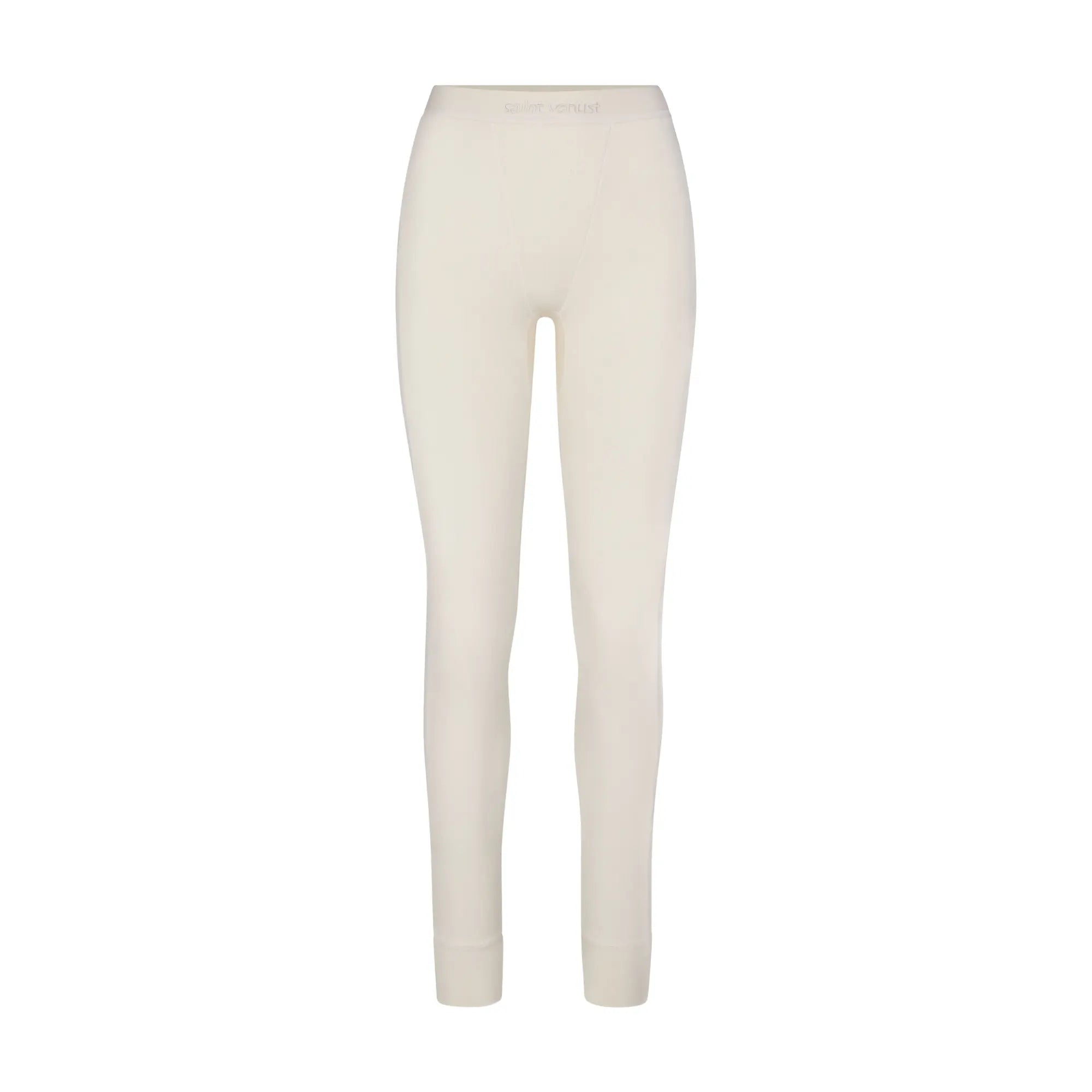 Rib Lounge Leggings - Cream SAINT VENUST