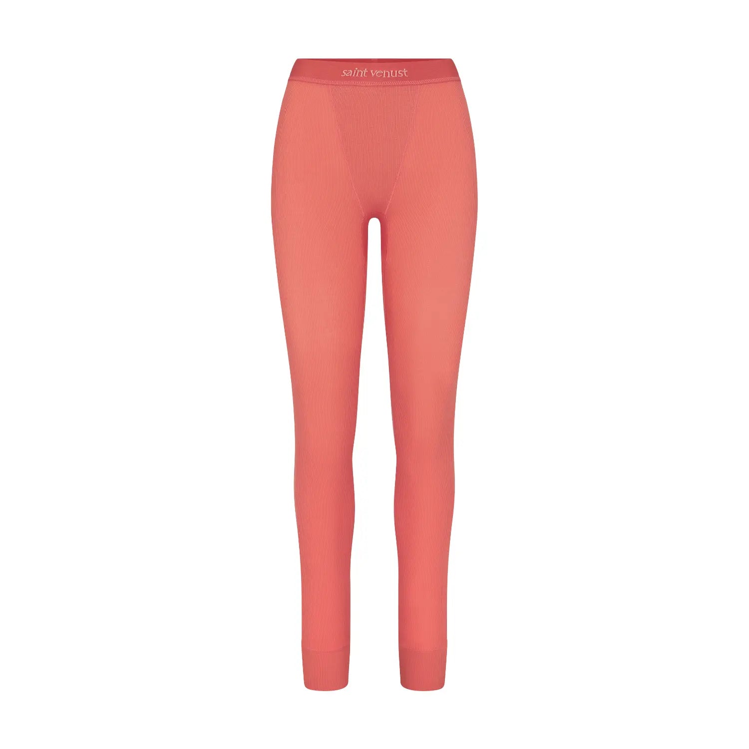 Rib Lounge Leggings - Papaya SAINT VENUST