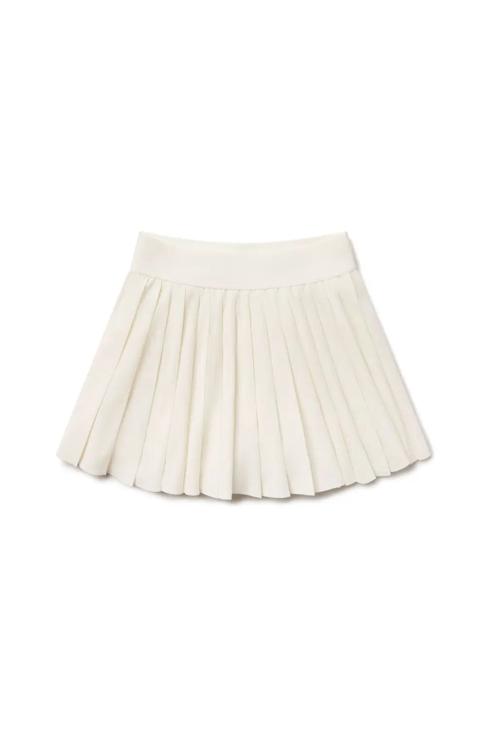 【新品】Acetate narrow skirt venica RED VALENTINO Skirts Cream Acetate High Waist Knee Length