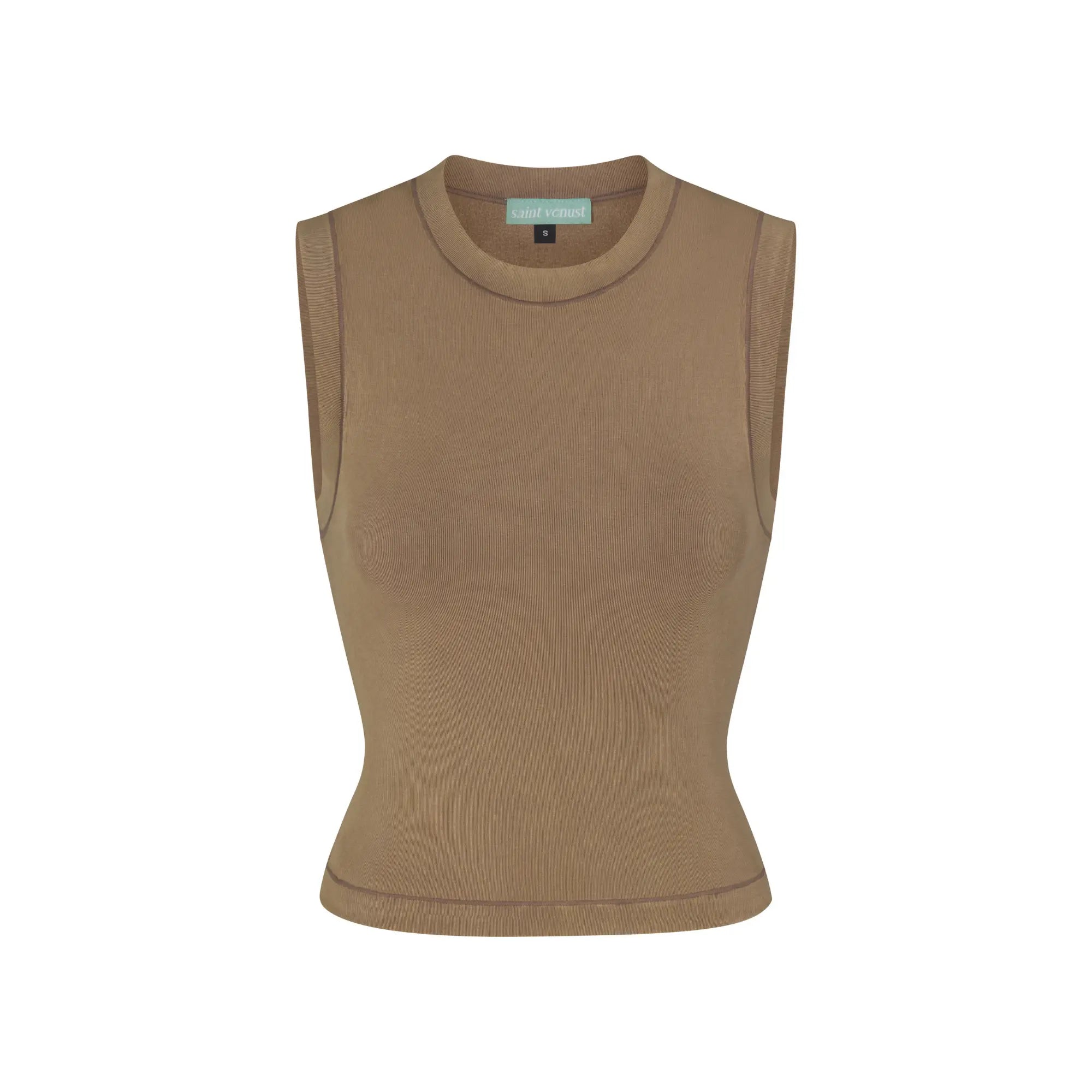Essential Mock Neck - Vintage Taupe SAINT VENUST