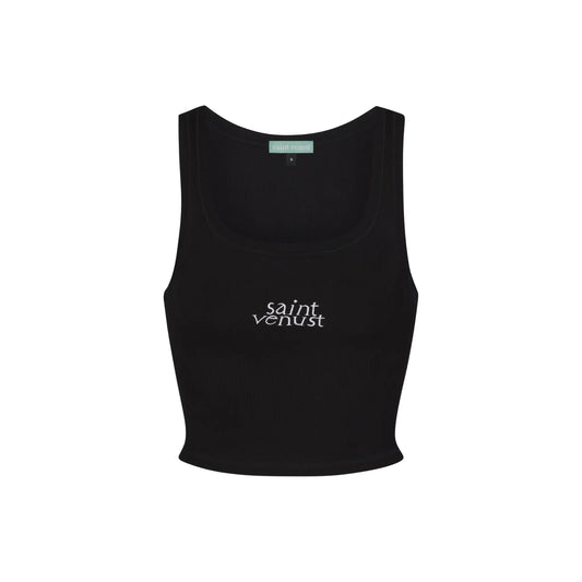 Rib Logo Tank - Noir SAINT VENUST