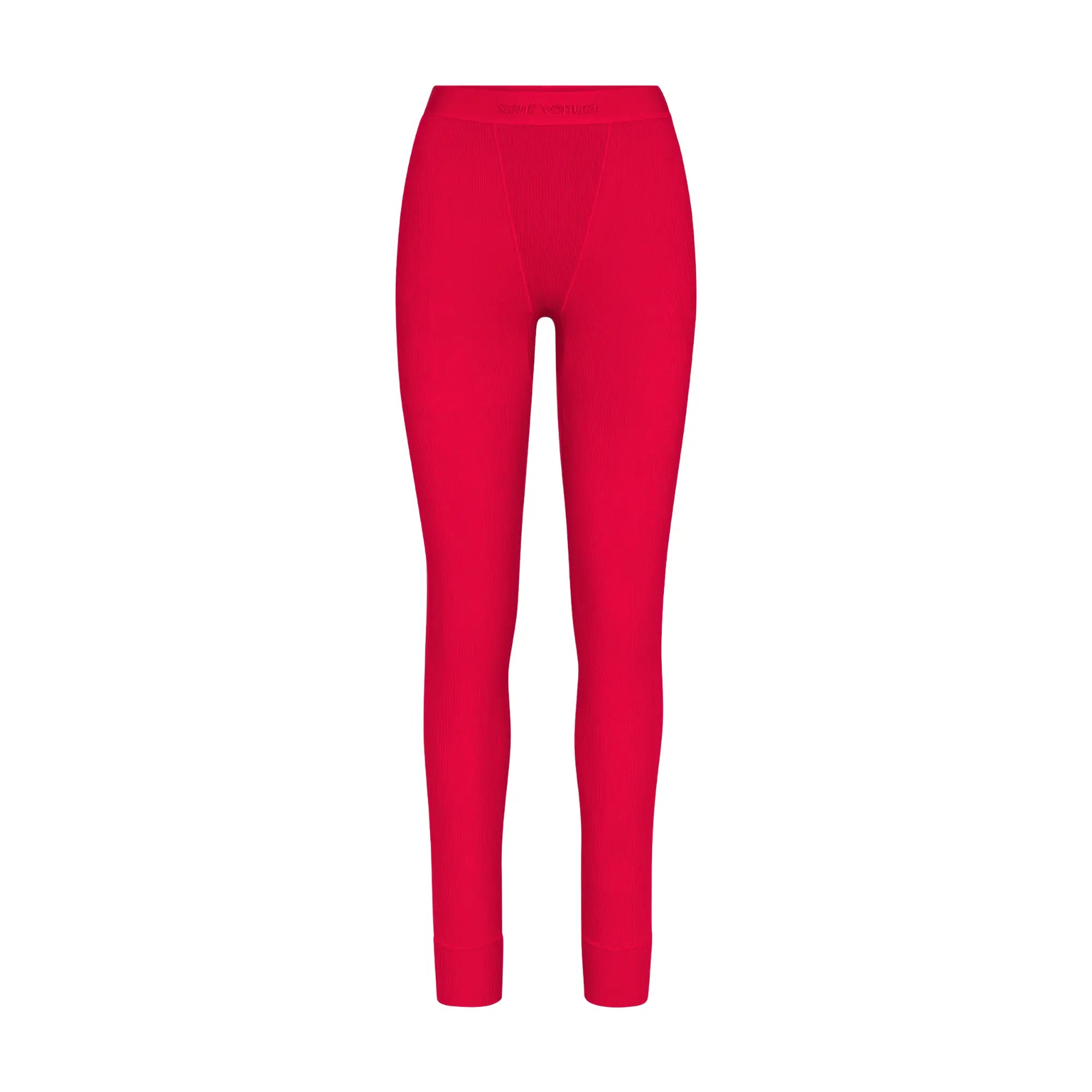 Rib Lounge Leggings - Scarlet SAINT VENUST