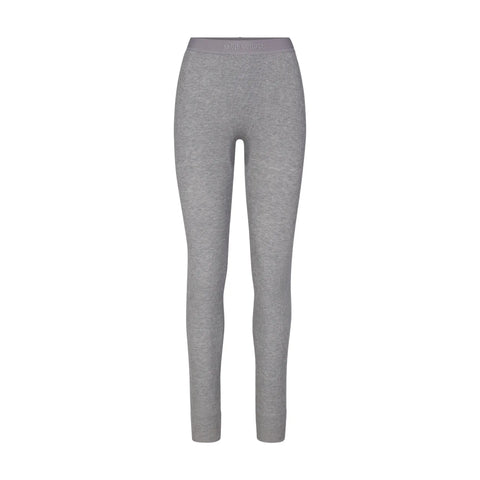 Rib Lounge Leggings - Stone - SAINT VENUST