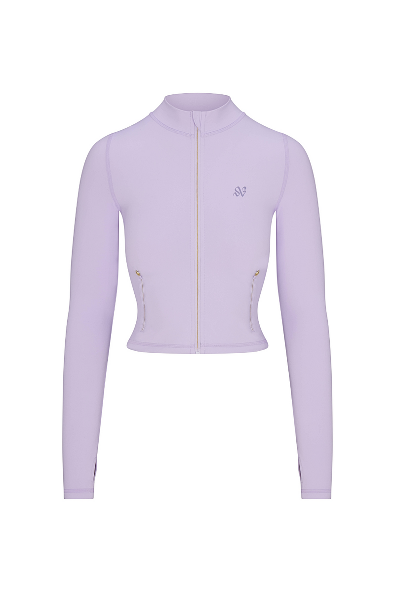 Balance Zip-Up Jacket - Lilac