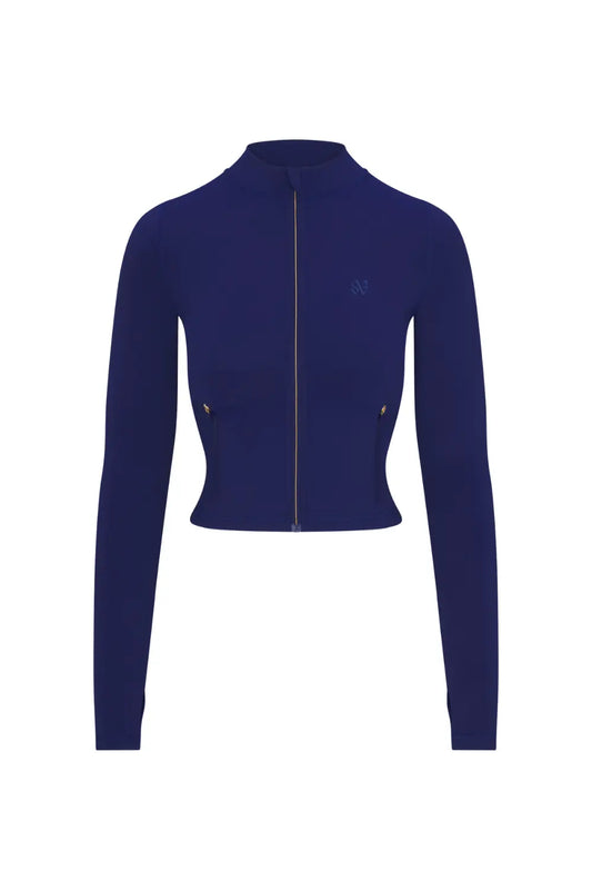 Balance Zip-Up Jacket - Navy SAINT VENUST