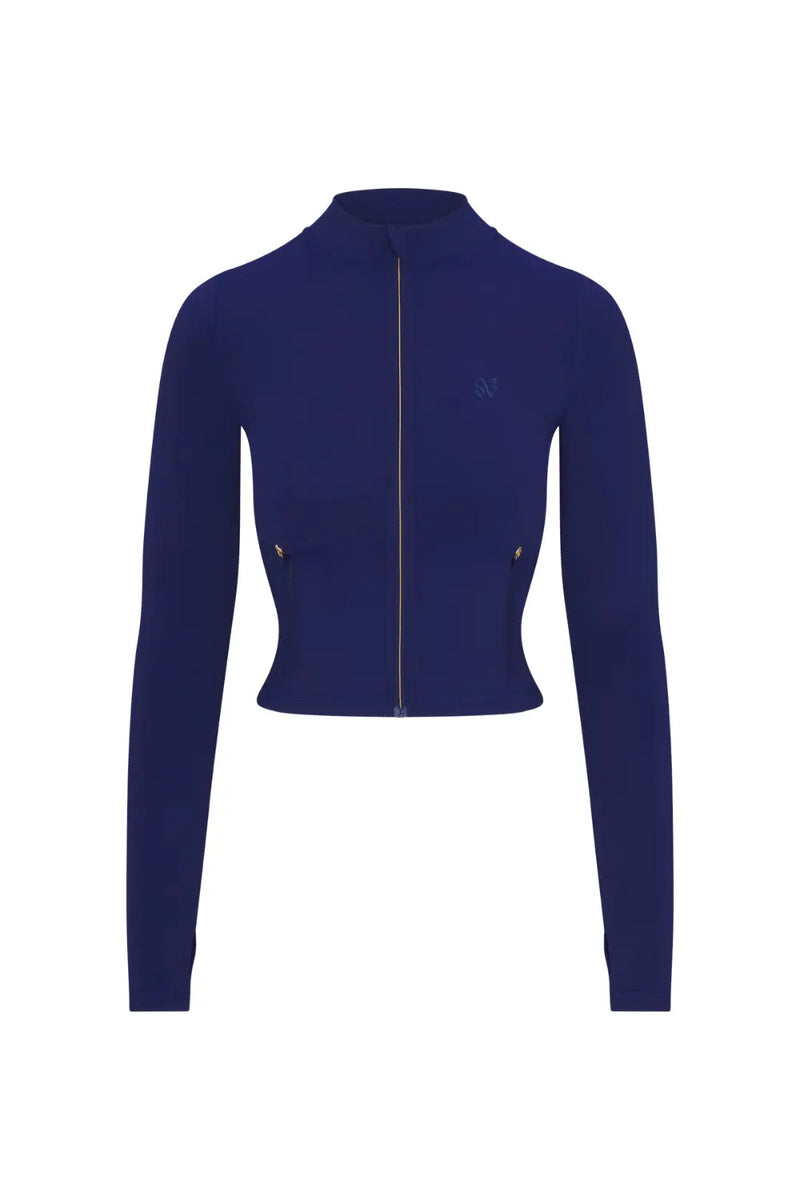 Balance Zip-Up Jacket - Navy SAINT VENUST